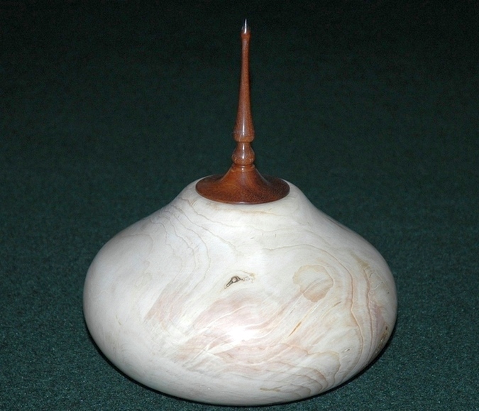 Spruce Burl Urn